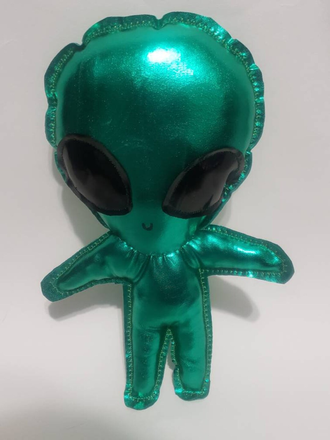 Green Metallic Alien Plush Chibi Kawaii Cute - Etsy