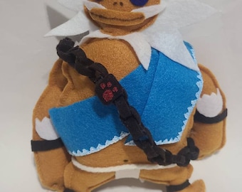 Legend Of Zelda Daruk Inspired Plush Chibi Kawaii Cute Fanart