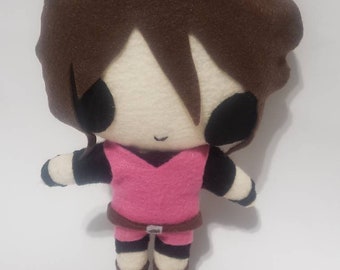 Resident Evil 2 Claire (OG Costume) Inspired Plush Fanart