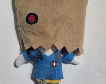 Guilty Gear Faust Inspired Plush Chibi Kawaii Cute Fanart