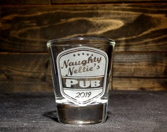 Gift for gin lover ceramic shot glass Gin unique shot glass