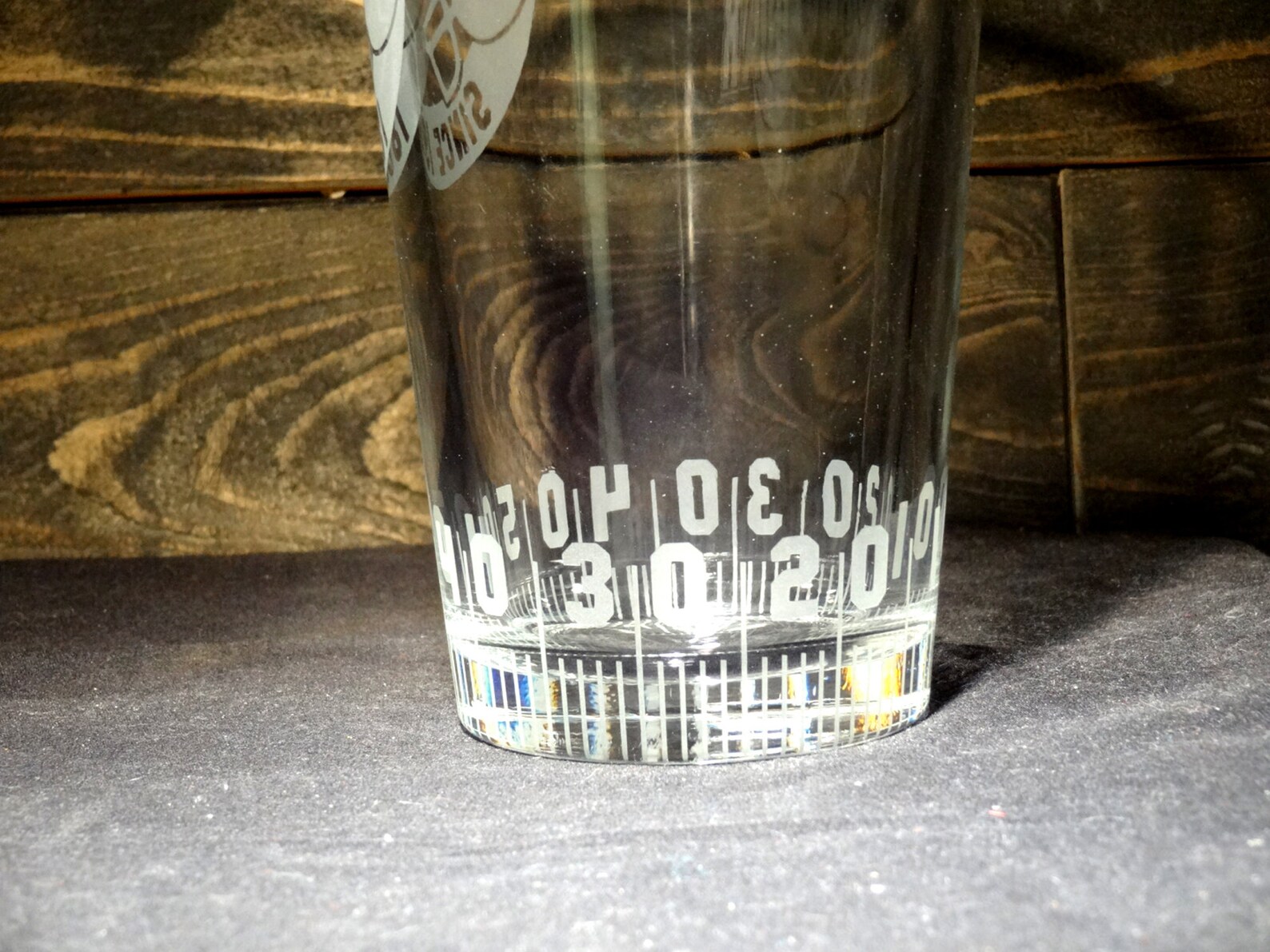 Custom Football Pint Glasses Sports Bar Etsy
