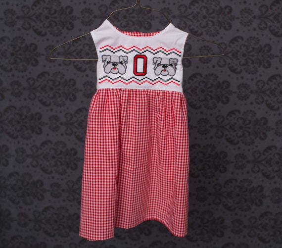 uga smocked baby clothes