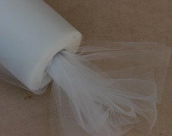 Tulle Roll 6" × 25/100 Yards Soft Craft Fabric Skirt Wedding Party Decor Gauze *