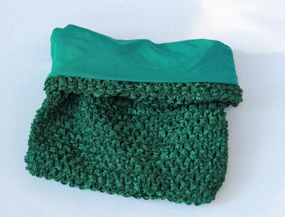 lined crochet top