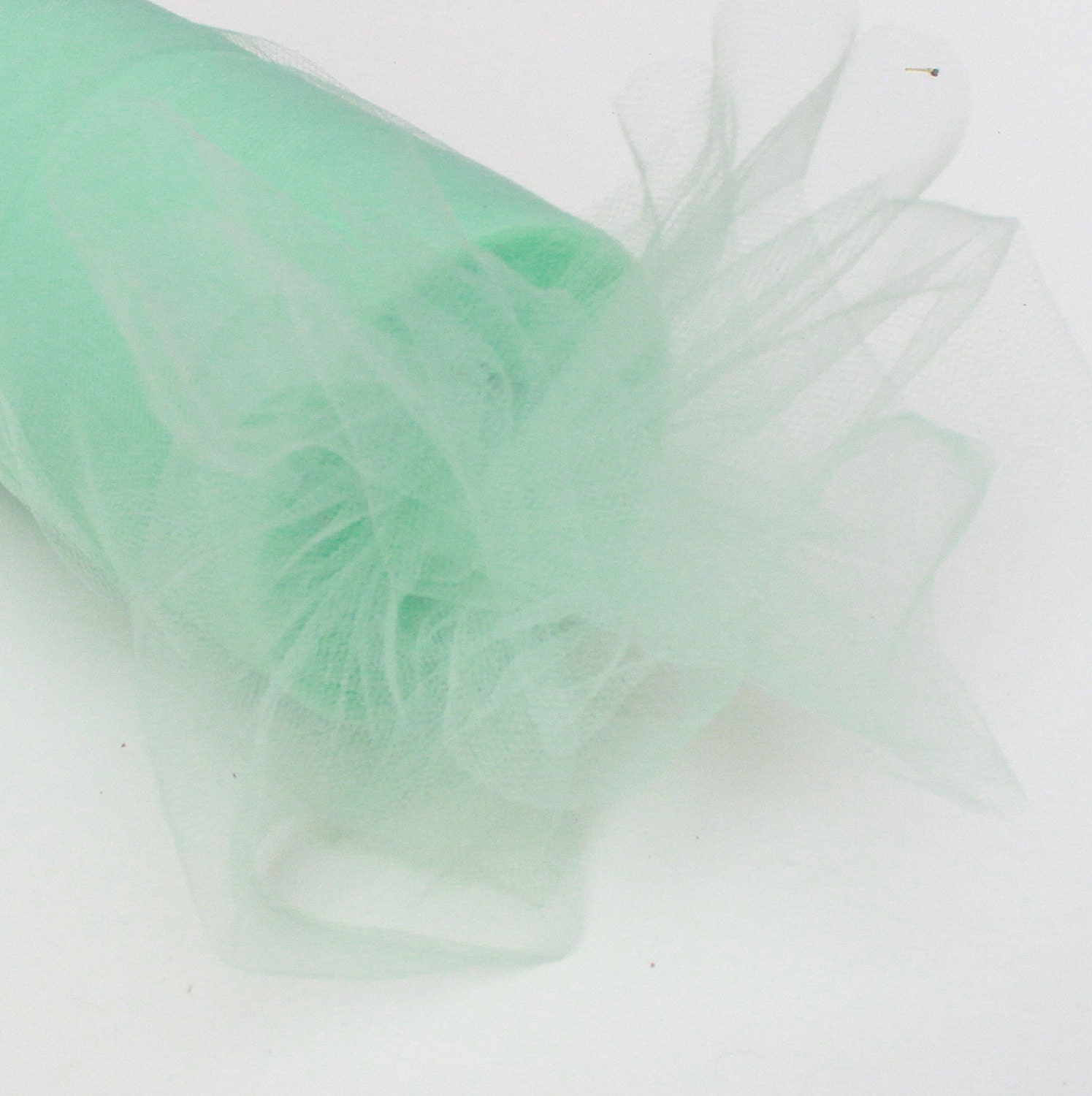 Mint tulle roll - 6 inches - 100 yard - Mint rolls - Mint tulle spool…