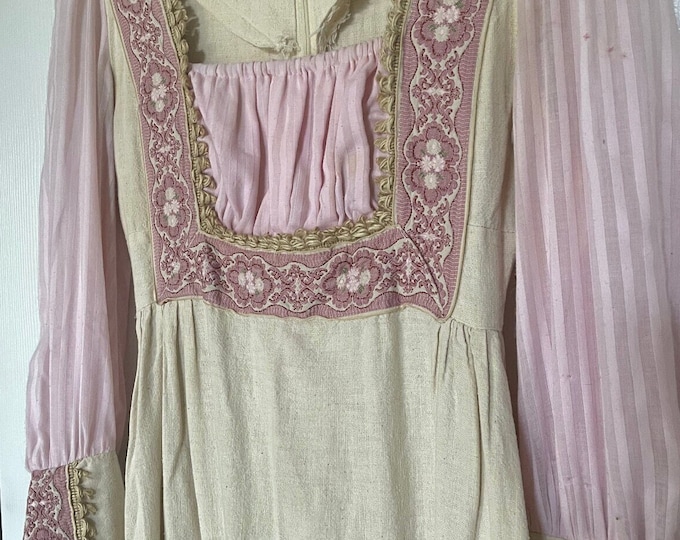 Rare Vintage Gunne Sax Jessica Mcclintock Dress (black Label) - Etsy