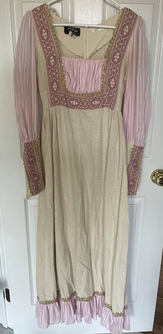 Rare Vintage Gunne Sax Jessica McClintock Dress (Blac… - Gem