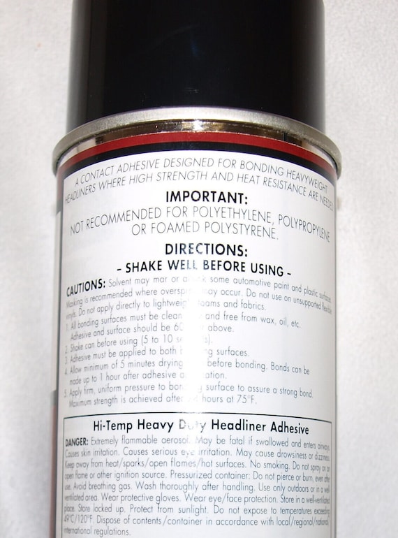 Powerful headliner adhesive spray For Strength 