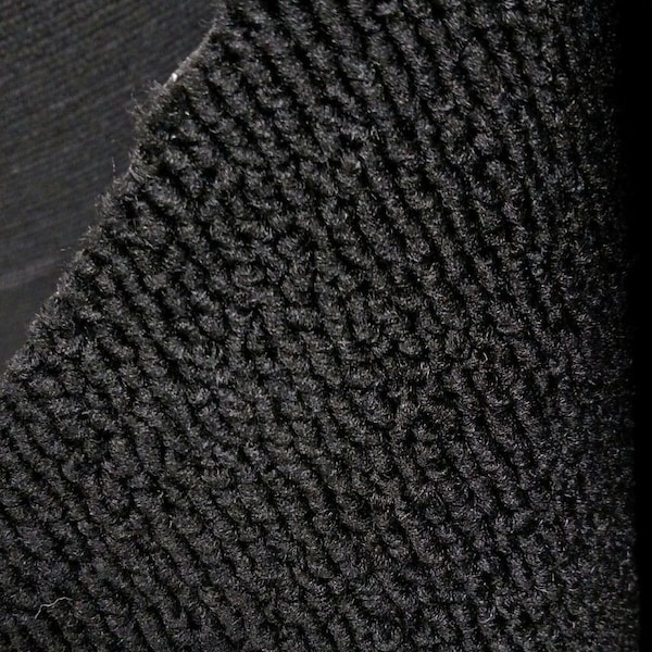 Automotive loop Carpet dorsett 301 Black By the yard 40 inches wide free shipping in usa