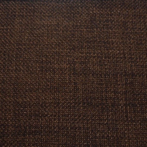 upholstery fabric color chocolate by the yard 54 wide (linen look) free shipping in USA ONLY