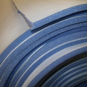 1/2 Inch foam for auto upholstery seats with backing (by the Yard) (1 yard) free shipping in usa