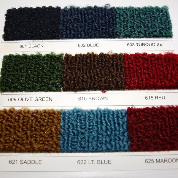 Automotive Loop Carpet by the Yard Etsy