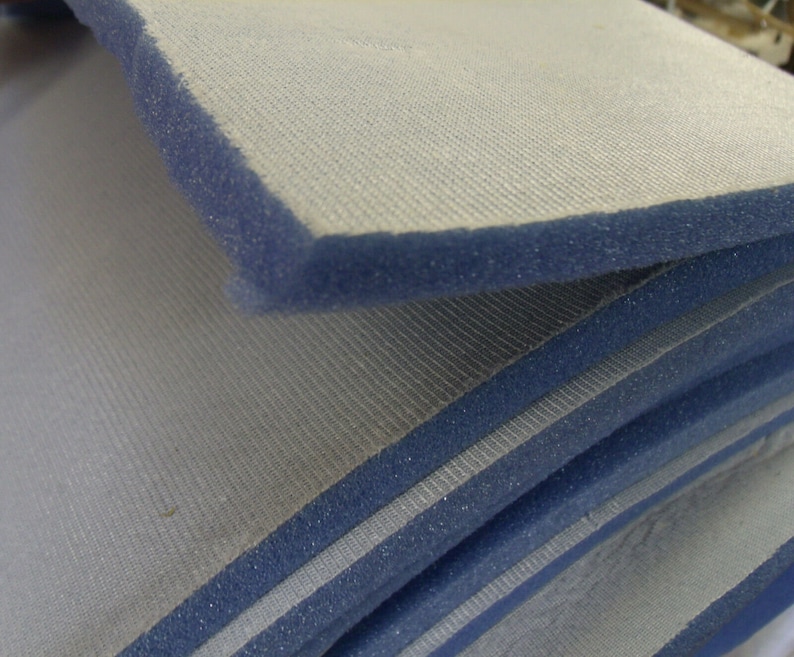 1/2 Inch Foam for Auto Upholstery Seats With Backing by the Yard 1 Yard