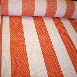Outdoor Upholstery Fabric Brentano Yotta Clementine Fabric 1213-05 (by the yard)