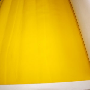 Marine upholstery vinyl color Yellow  54 wide by the yard boat auto furniture quality material