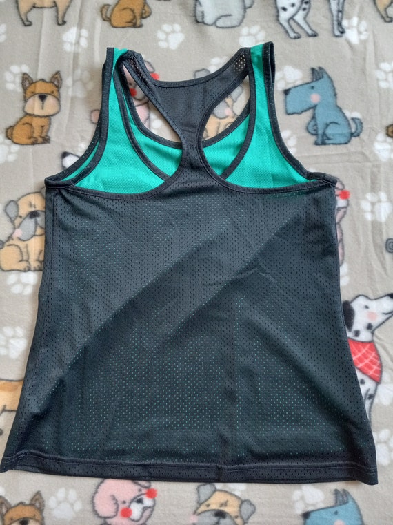 Sporty Spice vibes reversible, mesh tank top ;) d… - image 2