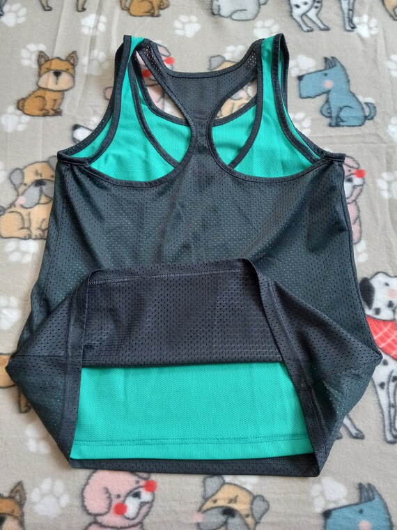 Sporty Spice vibes reversible, mesh tank top ;) d… - image 3