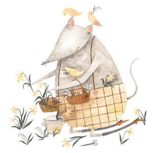 Spring Mouse | Art Print