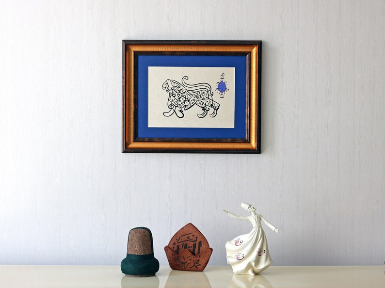 Original Islamic Calligraphy Handmade Islamic Islamic Gift - Etsy