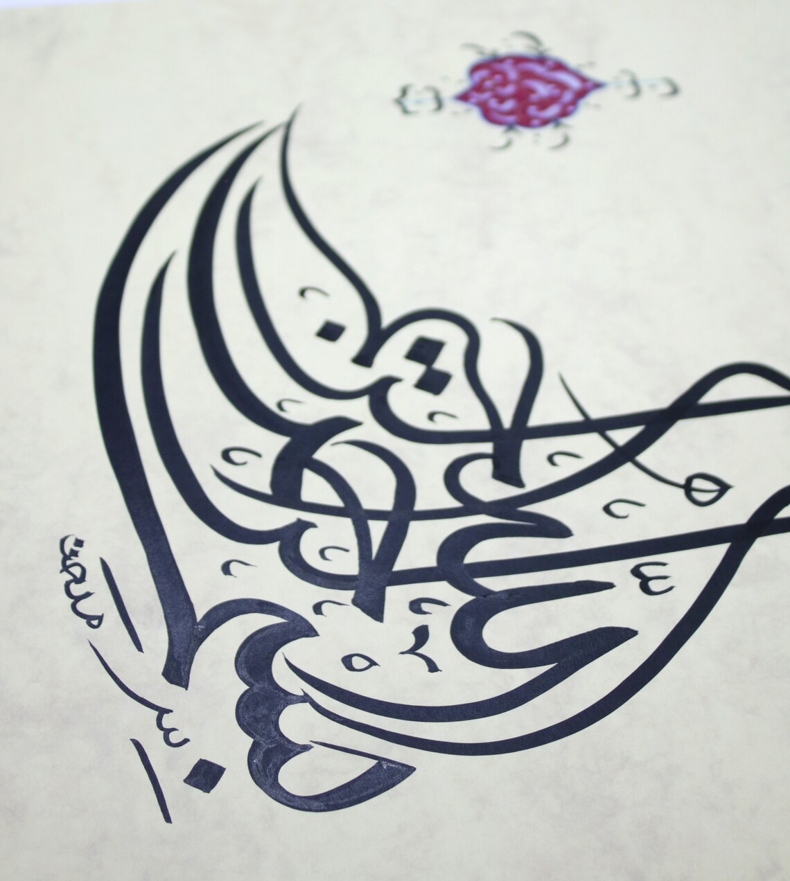 Islamic Calligraphy Wall Art Handmade Islamic Gift Art Arabic Etsy