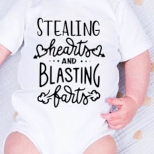 Stealing hearts and blasting farts SVG