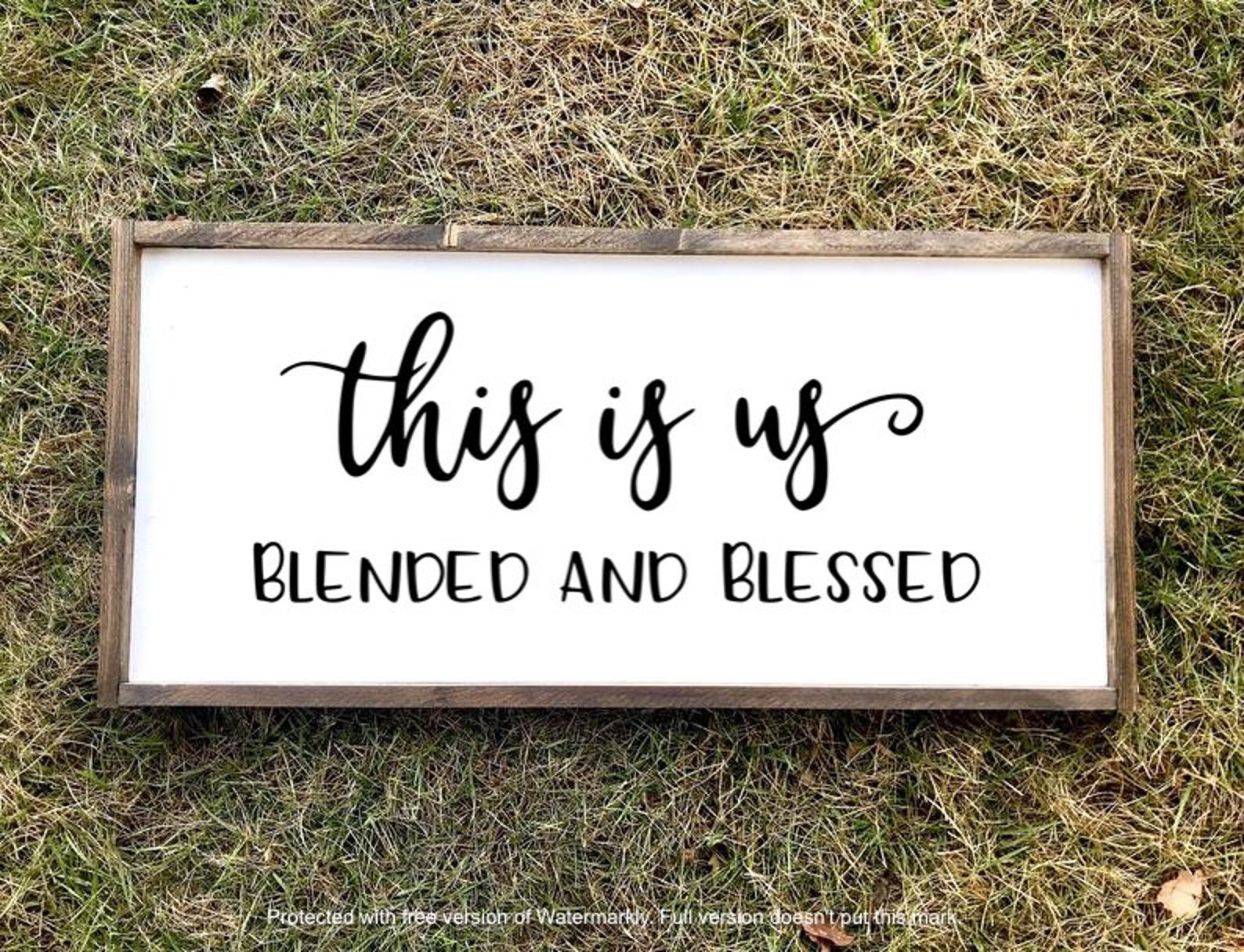 This is Us Blended and Blessed Svg Etsy