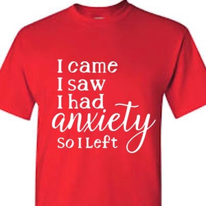 I came I had anxiety so I left SVG