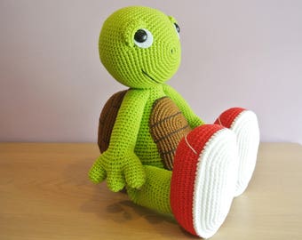 Crochet Turtle Amigurumi - Handmade Crochet Amigurumi Toy Doll - Turtle Crochet - Amigurumi Turtle