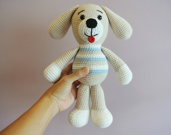 Ben Doggie Crochet Dog Amigurumi - Handmade Crochet Amigurumi Toy Doll - Dog Crochet - Amigurumi Dog