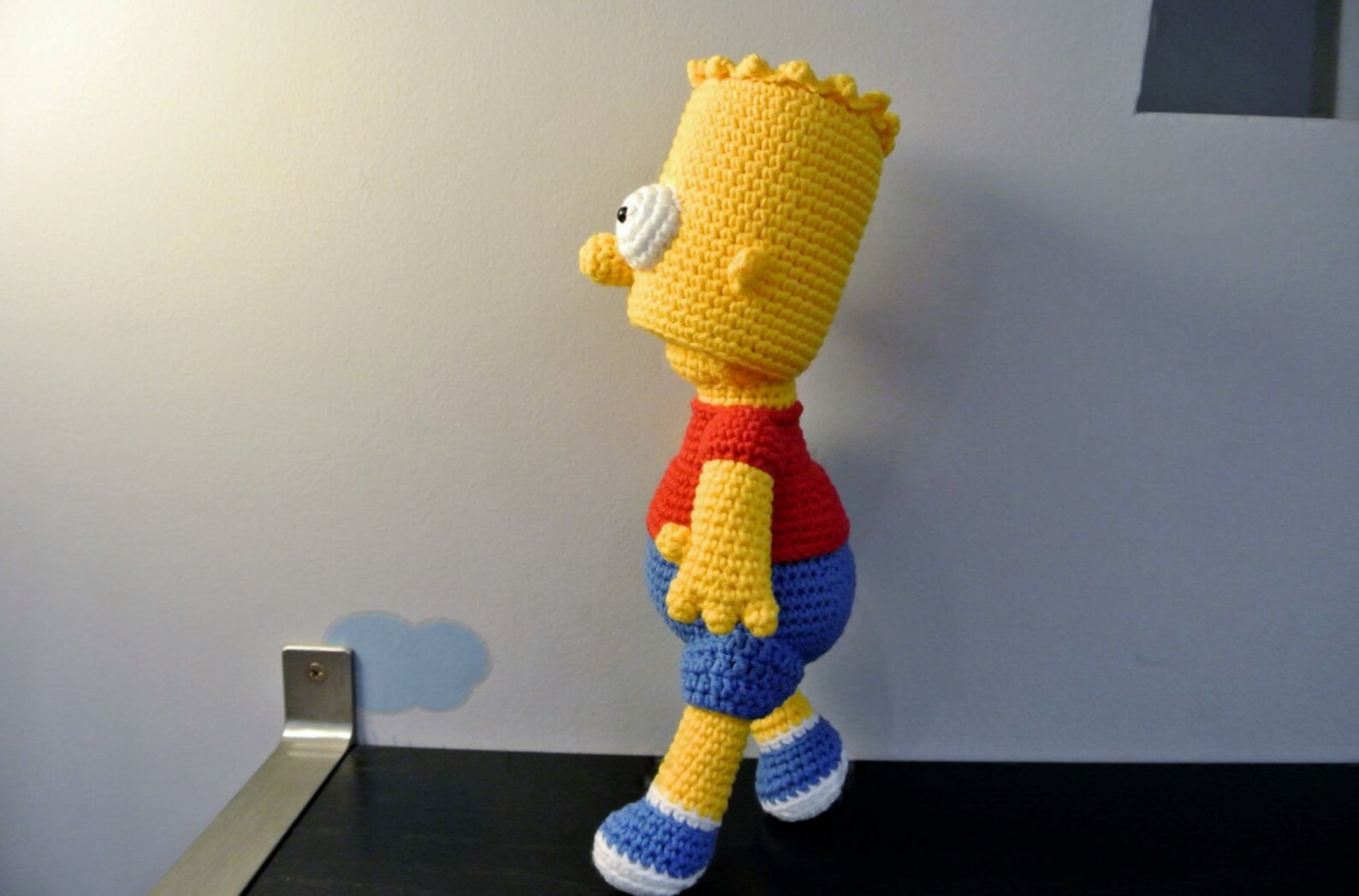 Crochet Bart Simpson Amigurumi Handmade Crochet Amigurumi - Etsy