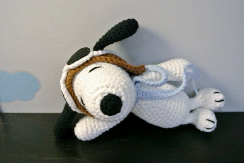 Crochet Snoopy Amigurumi Handmade Crochet Amigurumi Toy Doll Snoopy Crochet Amigurumi Snoopy Woodstock image 5