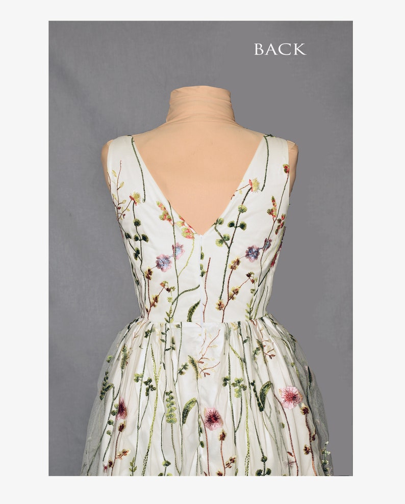 Baljurk voor dames, met geborduurde bloemen, tule, korset, lang, spaghettibandjes, ruches, feeachtige formele avondjurk, partyjurk. personaliseerbaar, donkergroen, 38