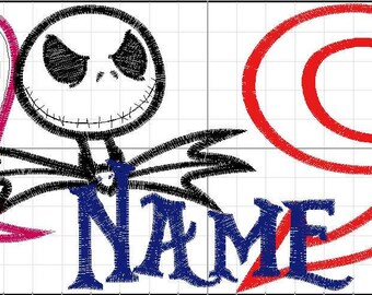 Custom skelton Birthday Shirt with Choice of 2 Characters, Name and Age