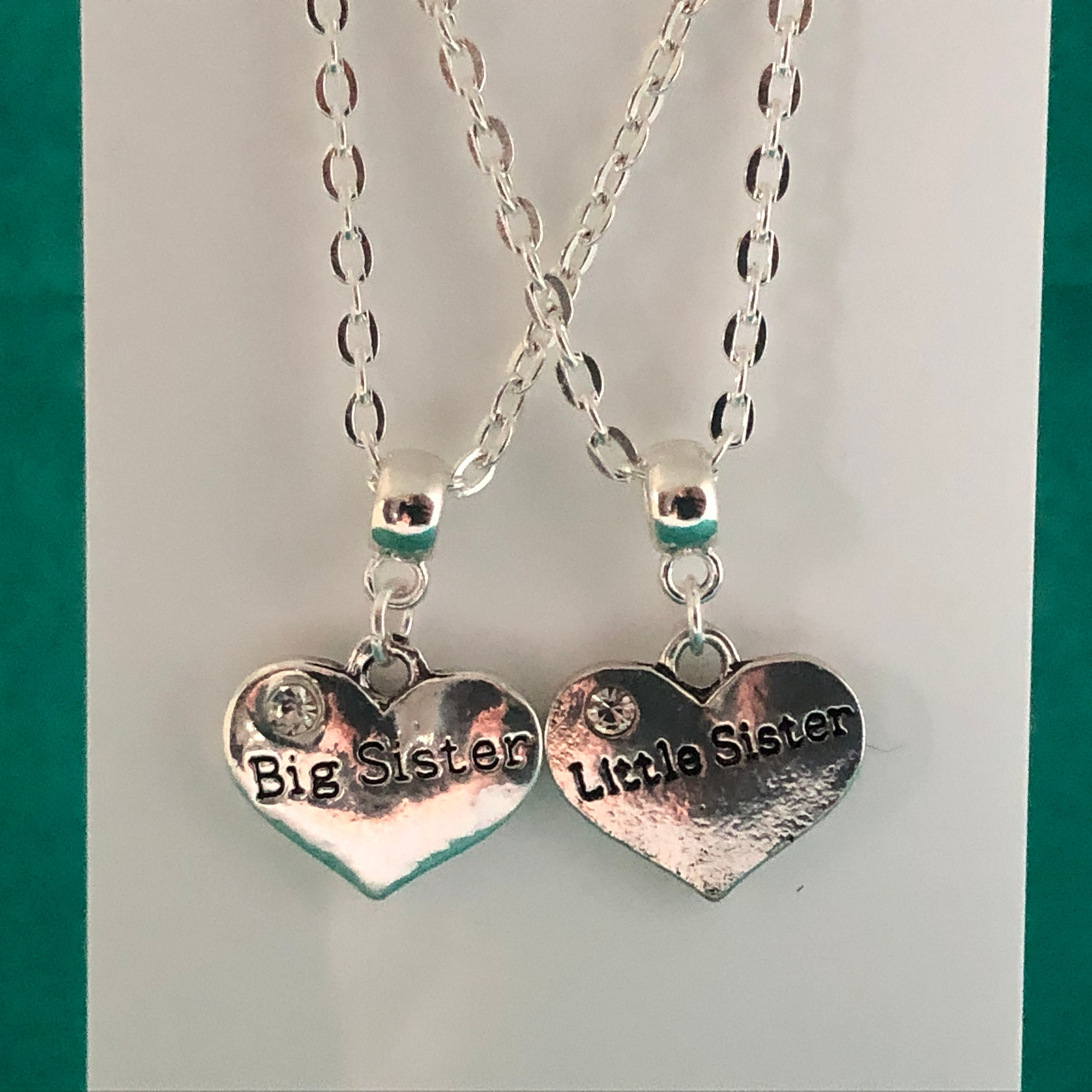 Sister Necklaces Sisters Gift Poem Gift Message Gift Long | Etsy UK