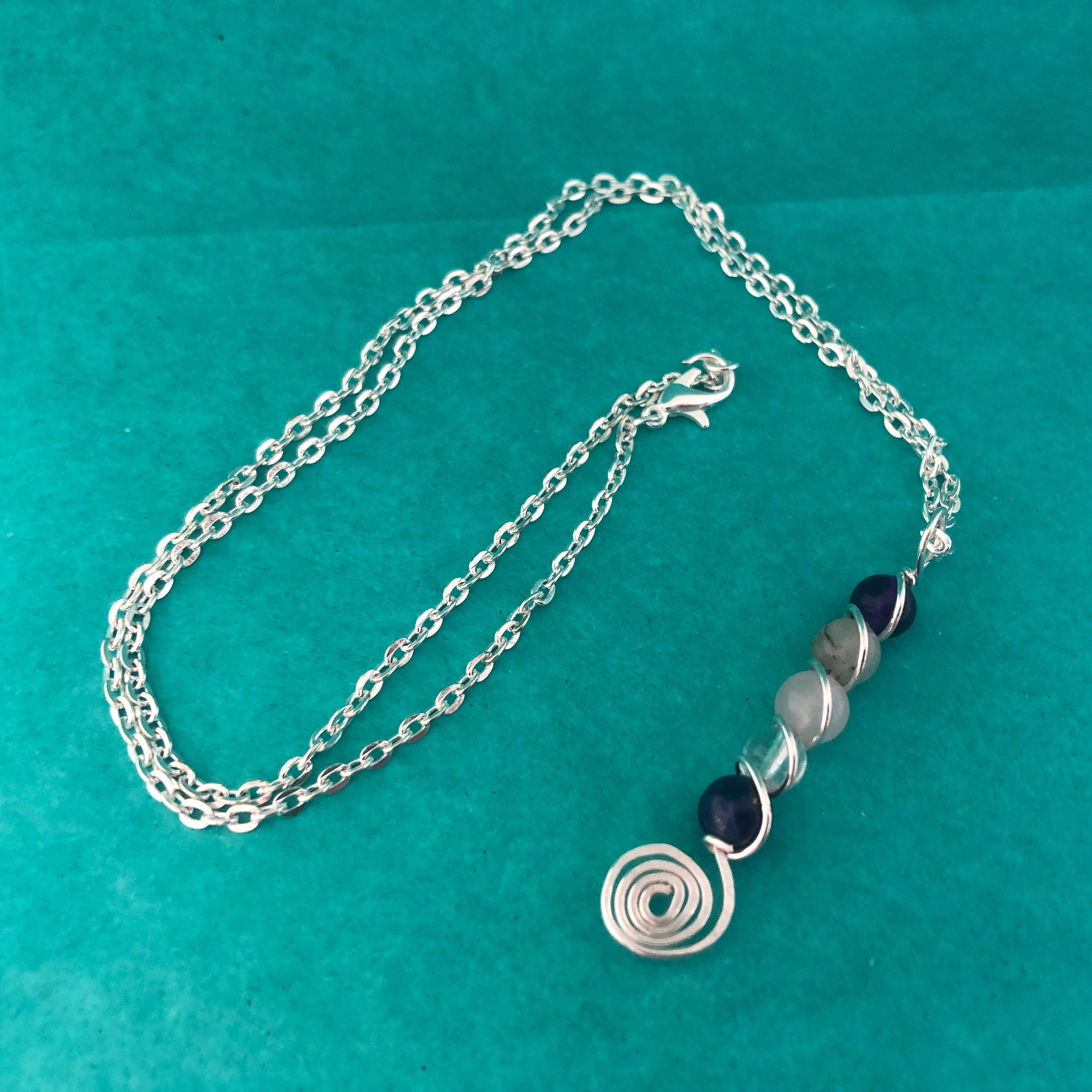 Anxiety Necklace Stress Necklace Anxiety Jewellery Stress Etsy UK