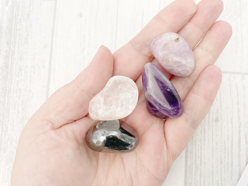 ADHD Crystal Set Healing Crystals Tumble Stones Healing Etsy