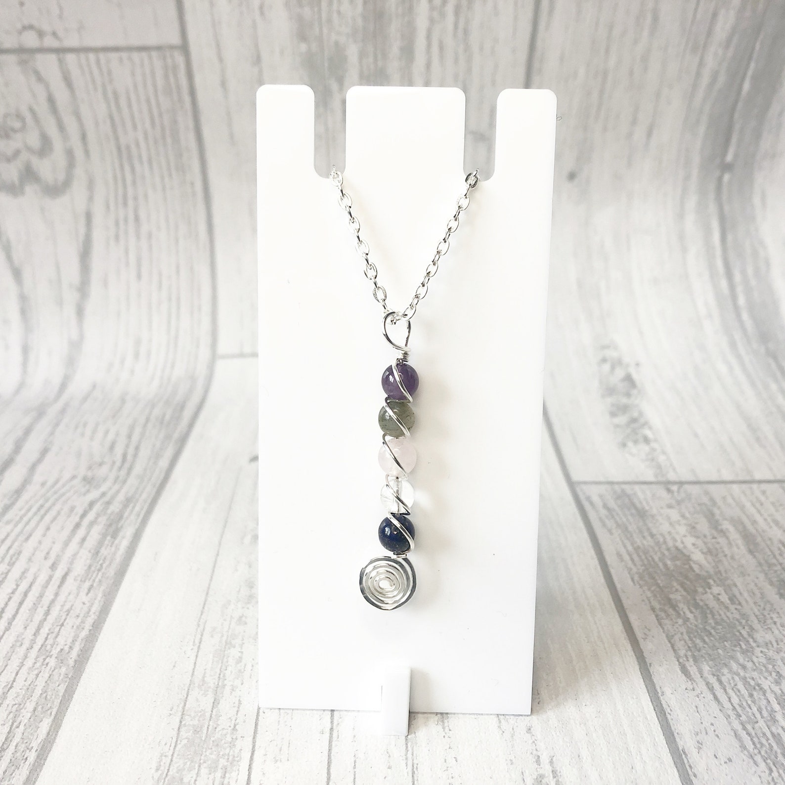 Anxiety Necklace Stress Necklace Anxiety Jewellery Stress Etsy UK