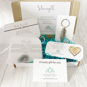 Strength Box, Letter Box Love, Strength Gift, Friendship Gift, Worry Gift, Support Gift, Gift Hamper, Stay Strong, Anxiety Gift, Stress
