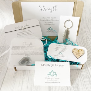 Strength Box, Letter Box Love, Strength Gift, Friendship Gift, Worry Gift, Support Gift, Gift Hamper, Stay Strong, Anxiety Gift, Stress