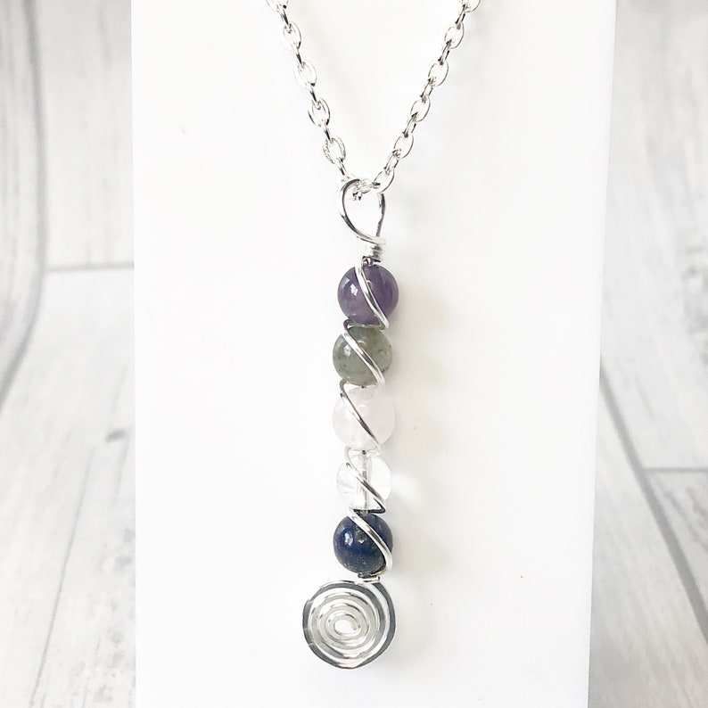 Anxiety Necklace Stress Necklace Anxiety Jewellery Stress Etsy UK