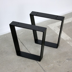 Bench legs, bench runners, table legs, table frame, table runners, coffee table runners, steel metal, black, industrial table, bench, seating bench, coffee table R1m