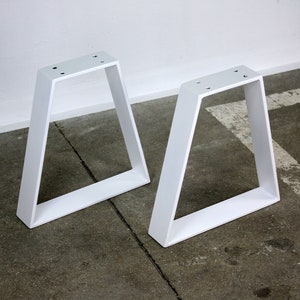 Bench legs bench runners table legs table frame table runners coffee table runners steel metal white industrial table bench seating bench coffee table R2m