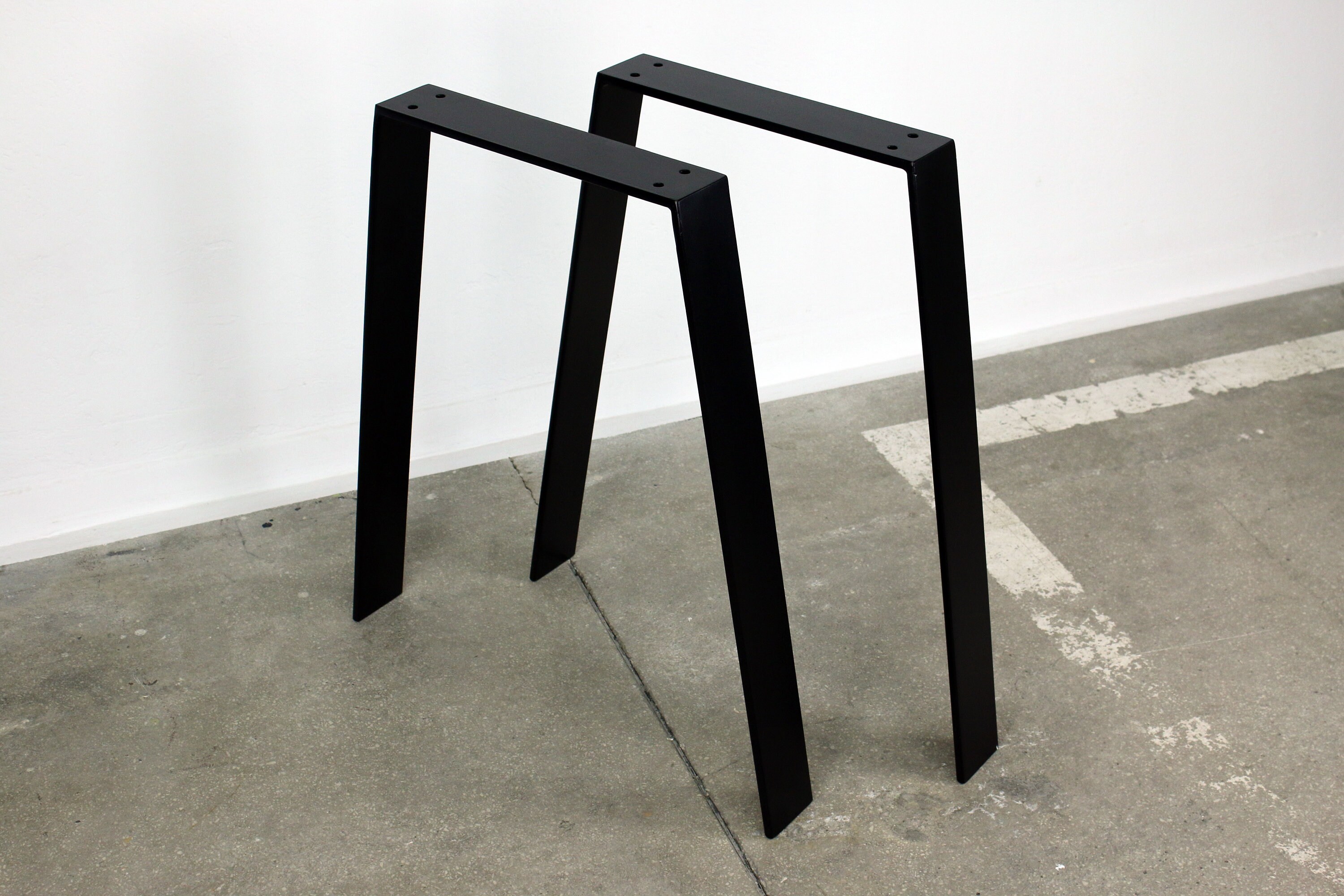 Table Legs Table Frame Table Runners Table Feet Steel Metal Black  Industrial Loft Table - Etsy Sweden