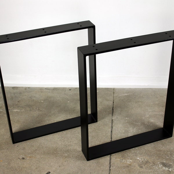 Pieds de table cadre de table chemins de table pieds de table acier métal noir table loft industriel