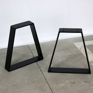Bench legs bench runners table legs table frame table runners coffee table runners steel metal black industrial table bench seating bench coffee table R2m