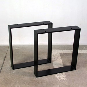 Bench legs bench runners table legs table frame table runners coffee table runners steel metal black industrial table bench seating bench coffee table K1m