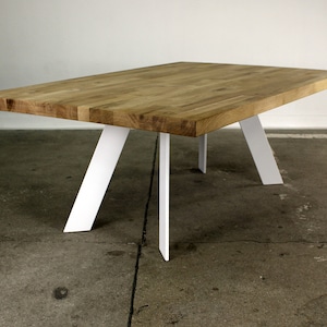 Bench legs bench runners table legs table frame table runners coffee table runners steel metal white industrial table bench seating bench coffee table V1m