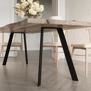 Table legs table frame table runners table feet steel V1 metal black industrial loft table