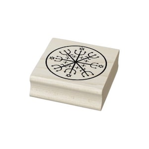 Pomba Gira Symbol Design Stamp - Pomba Gira Design Stamping Tool  - Pomba Gira Symbol Clay Stamp - Scrapbooking Design Rubber Stamp